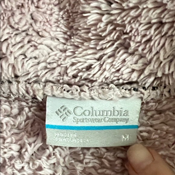 Columbia Soft Pink Teddy Jacket - Picture 3 of 3